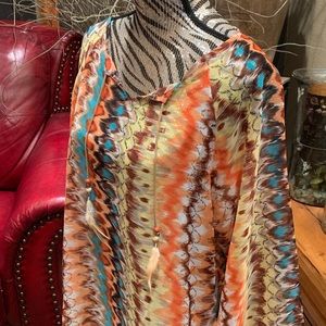 rancho estancia Tops - Multicolor tie-dye top rancho estancia Tops - Multicolor tie-dye top